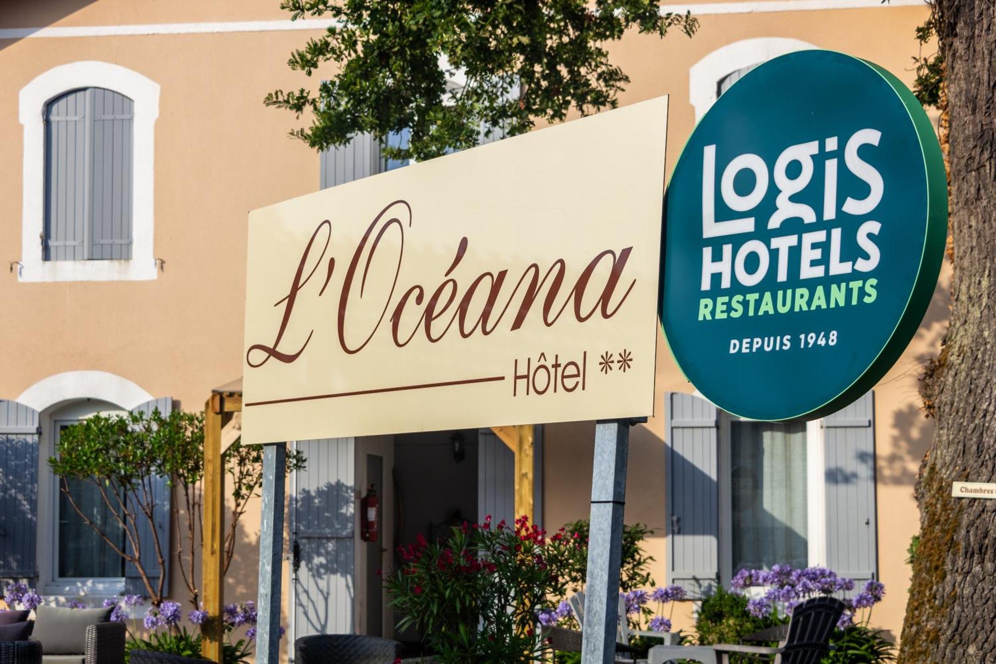 Logis Hotels - Hotel Et Restaurant L'Oceana ラントン エクステリア 写真